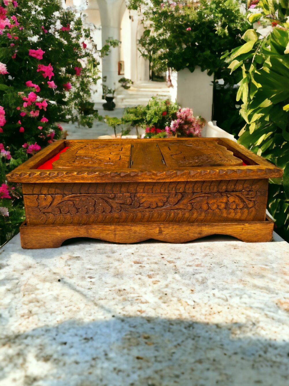 Handmade Wooden Holy Quran Box